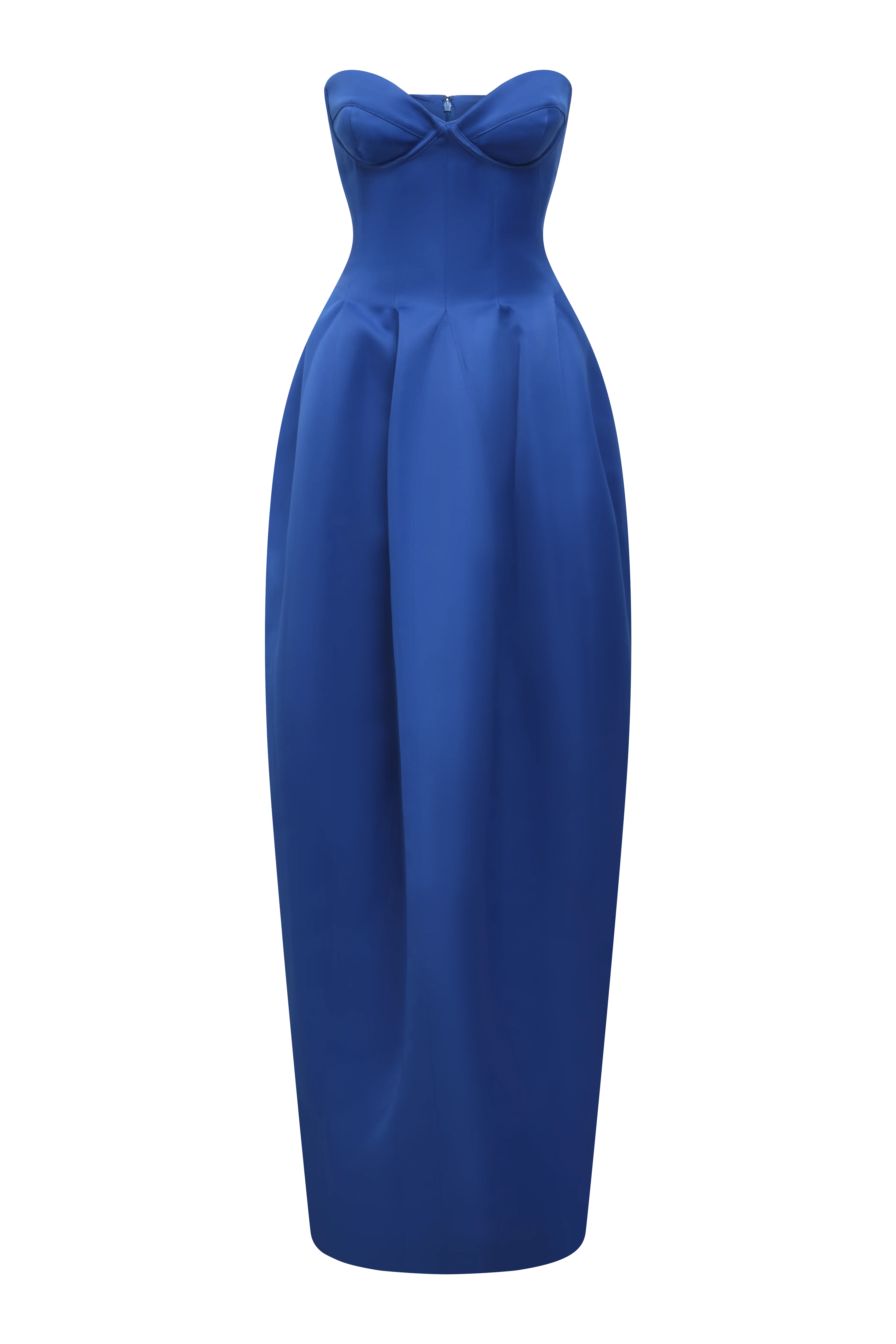 Strapless Structured Gown