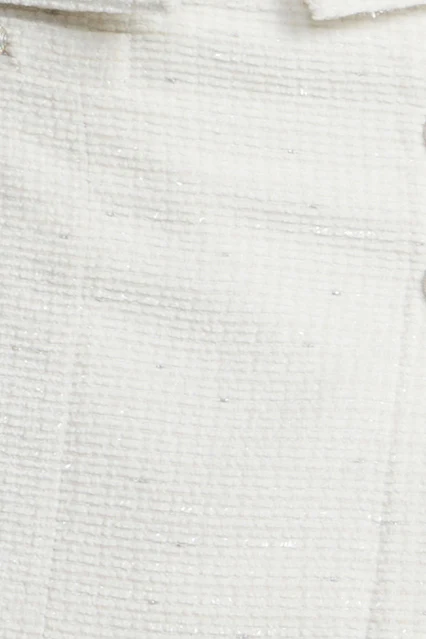 Tweed Wrap Short Skirt