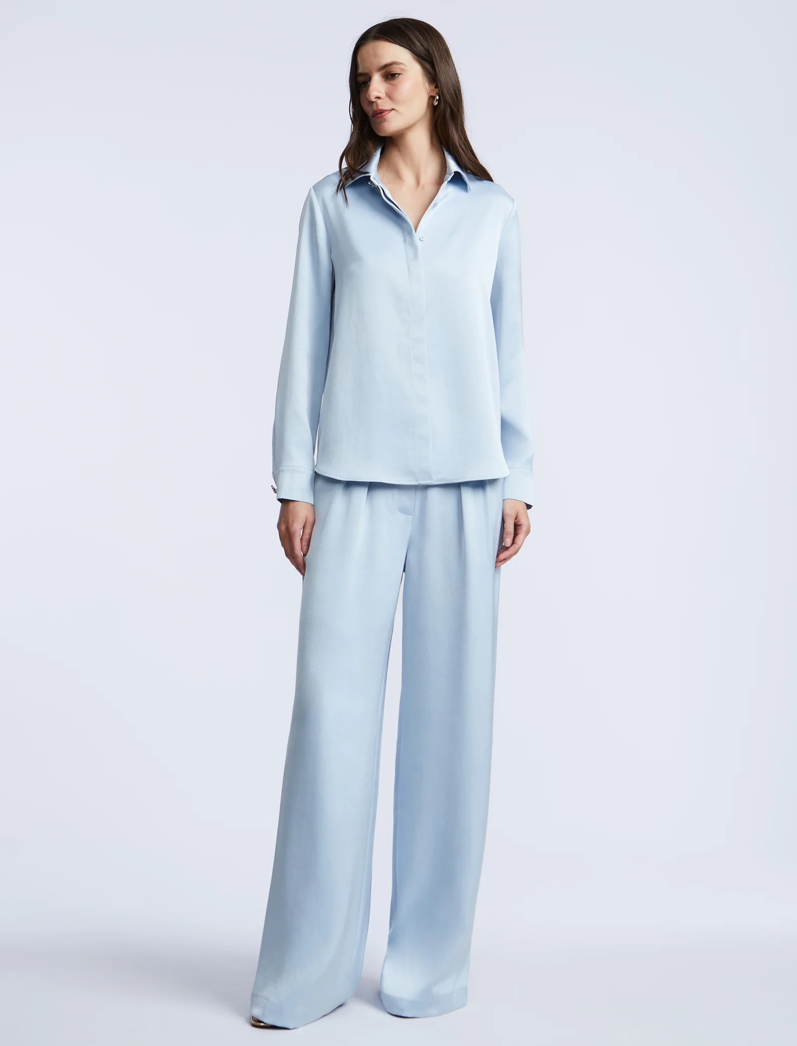 Washed Relaxed Button Down