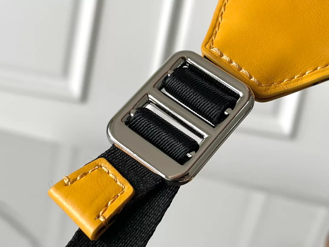 Christopher MM Backpack in Saffron Yellow Monogram Macassar Coated Canvas – LW156