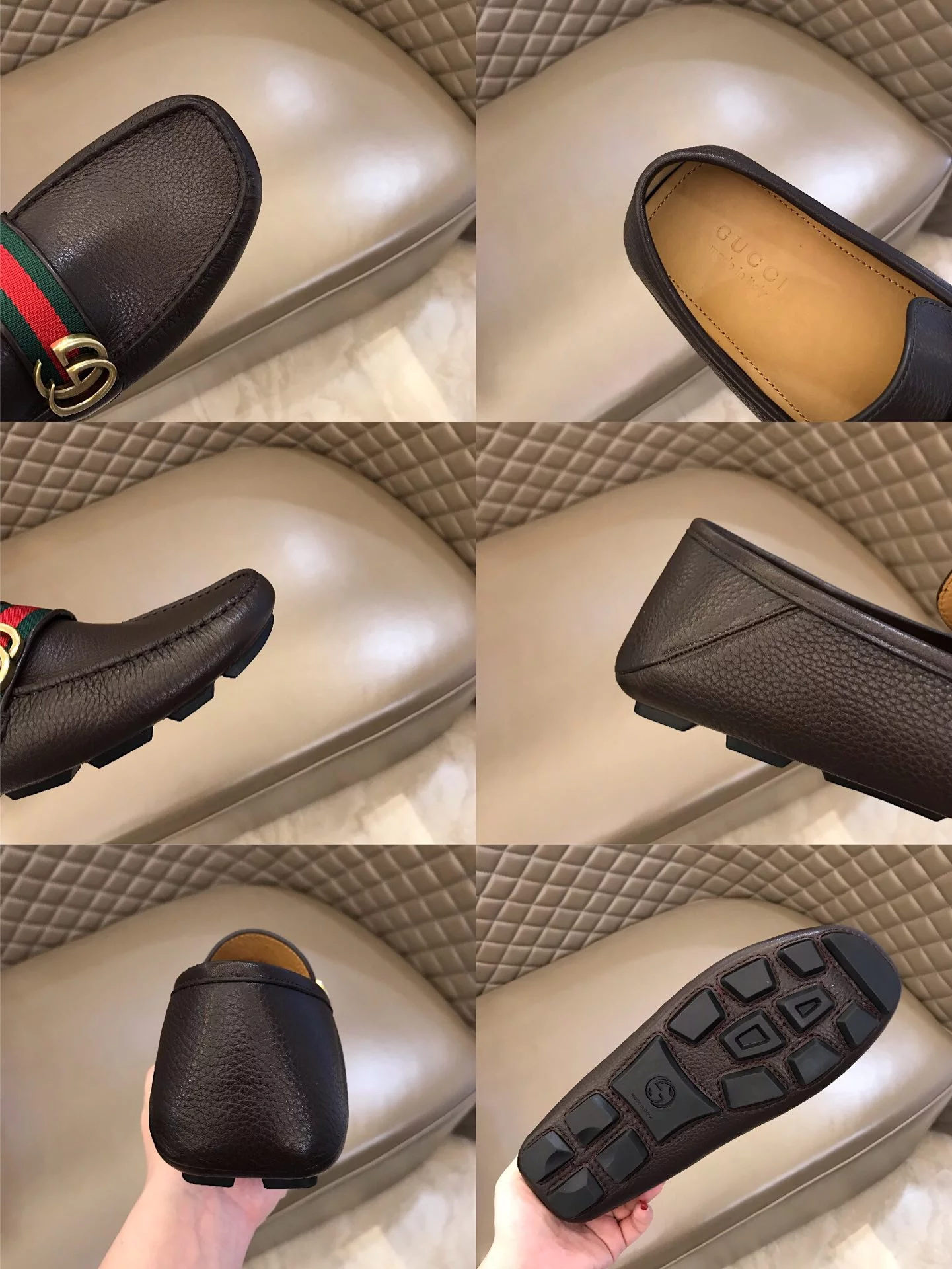 LEATHER DRIVER WITH WEB – GL121