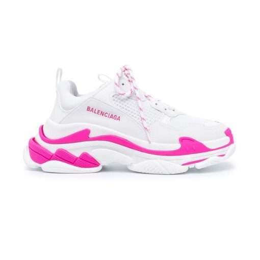 BALENCIAGA TRIPLE S 1.0 IN WHITE AND PINK – BLA023