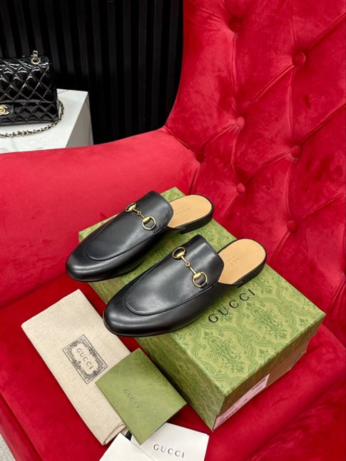 GUCCI PRINCETOWN LEATHER SLIPPER – GL021