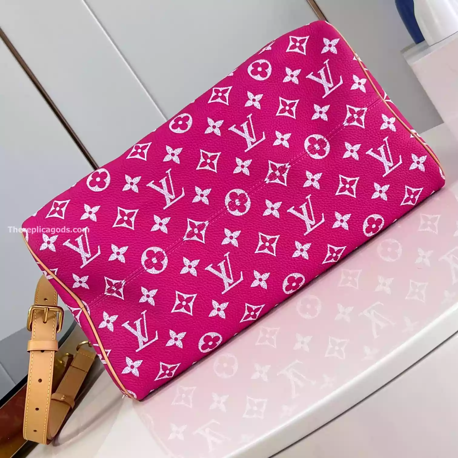 SPEEDY P9 BANDOULIERE 40 PINK AGATE M11563 – LW358