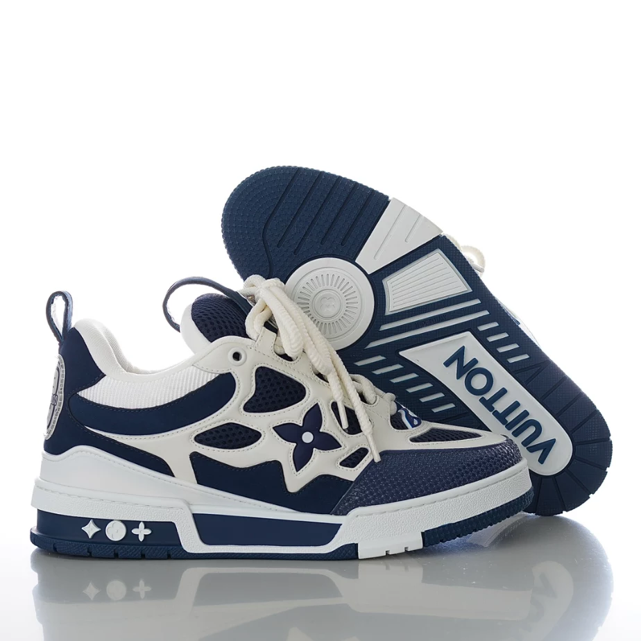 SKATE SNEAKERS IN NAVY BLUE – LVS230