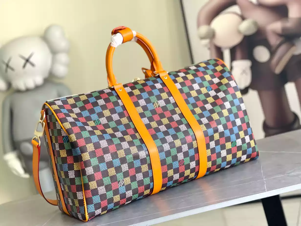 Louis Vuitton Keepall Bandoulière 50 Damier Ebene Canvas – LW203