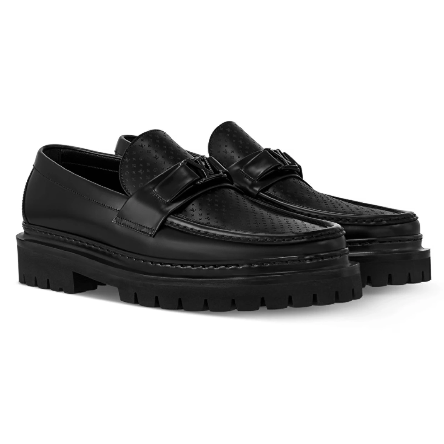 MAJOR LOAFERS BLACK LEATHER – VL046