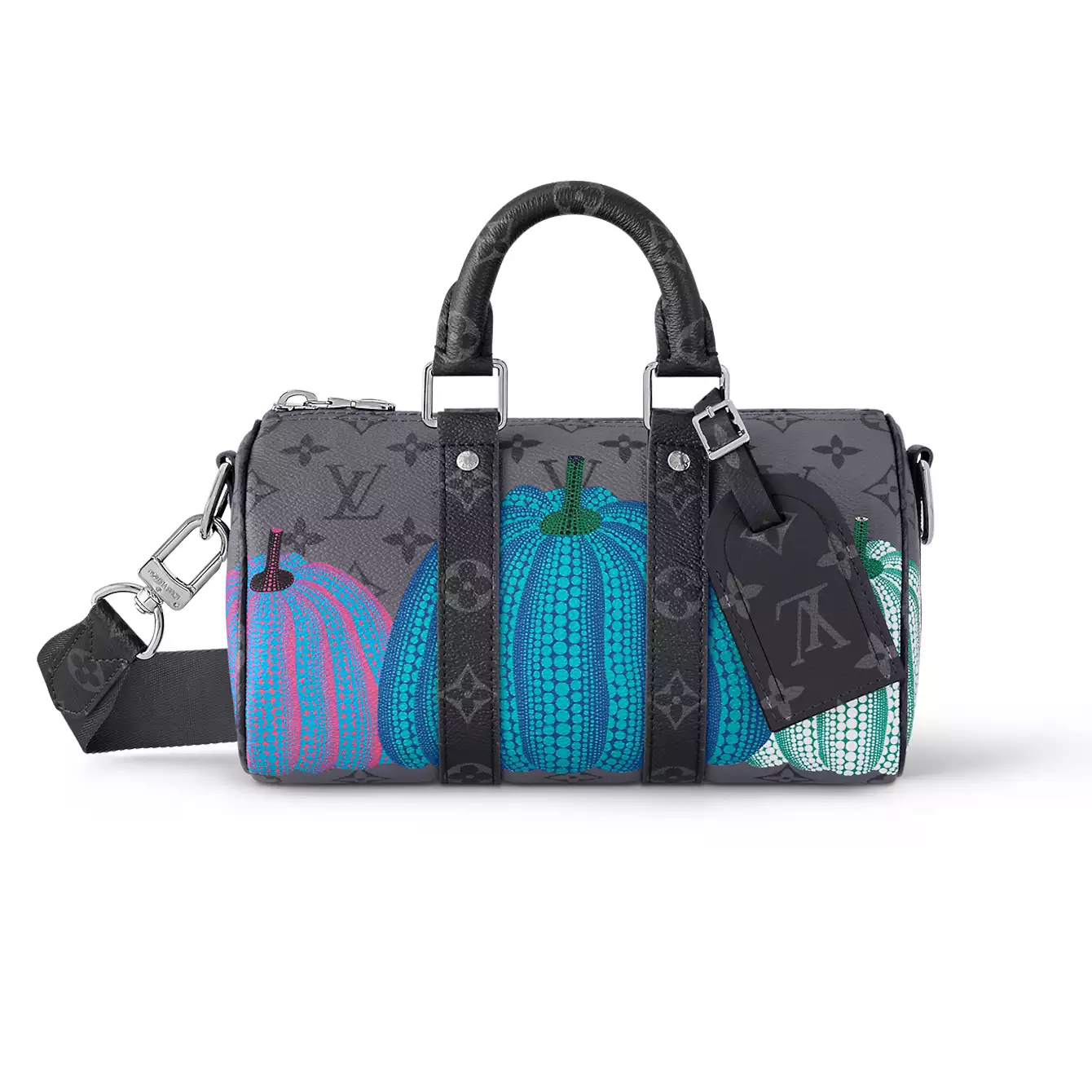 X Yayoi Kusama Keepall 25 Bag Monogram Eclipse Canvas M46437 – LW248