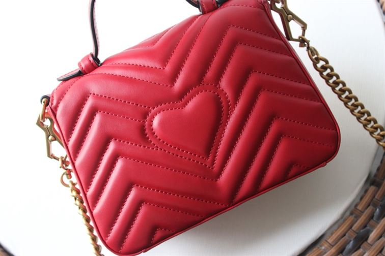 GUCCI GG MARMONT MINI TOP HANDLE BAG – GB84