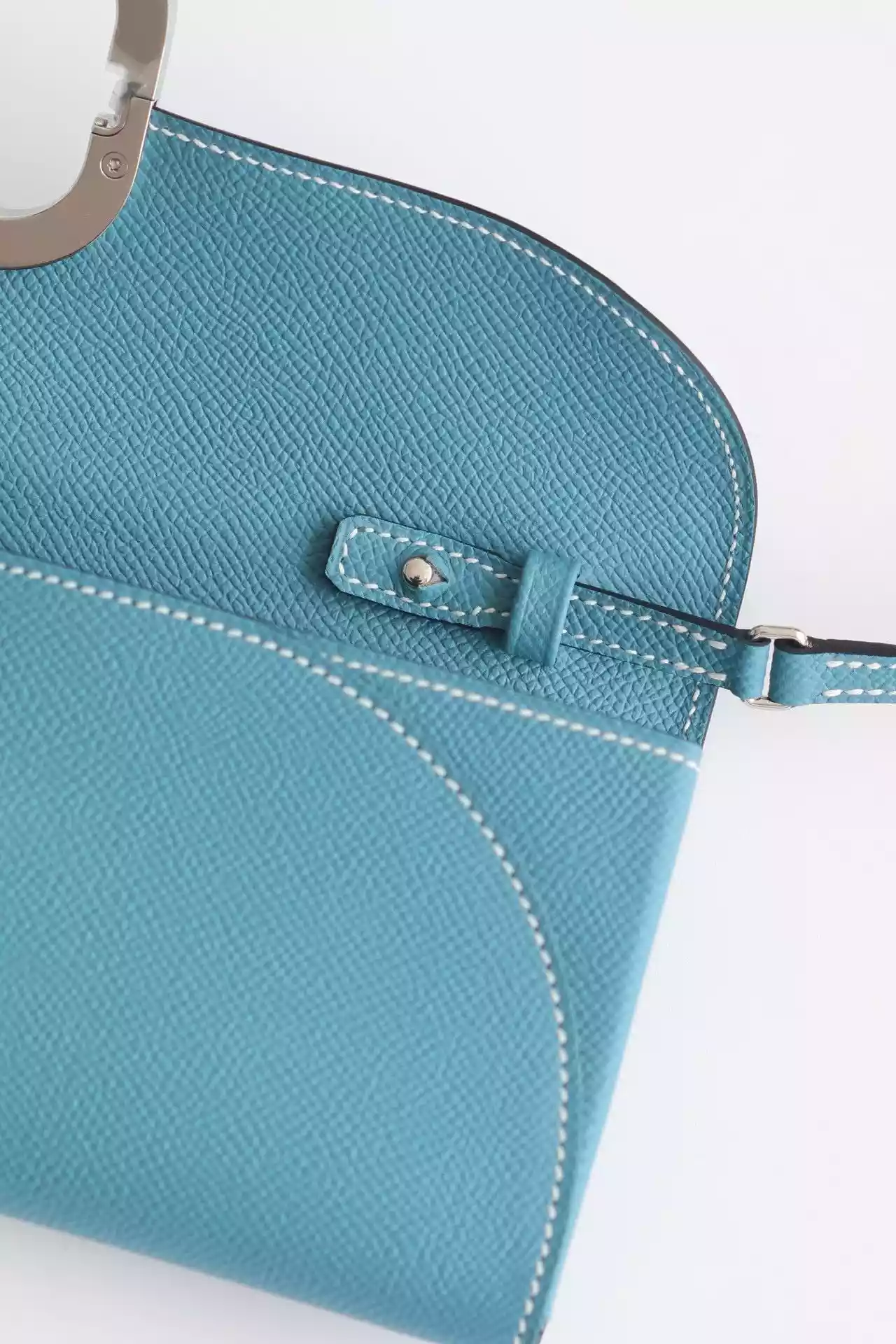 Hermes Maillon To Go Wallet in Blue Jean Epsom Calfskin – HW175