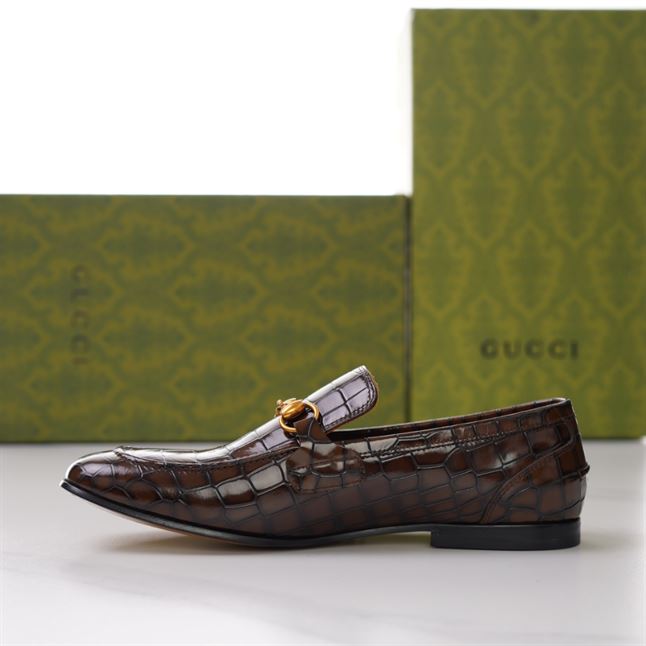 GUCCI JORDAAN CROCODILE LOAFER – GL014