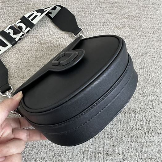 DIOR MARC JACOBS THE J MACRC BLACK SADDLE BAG – DOB091