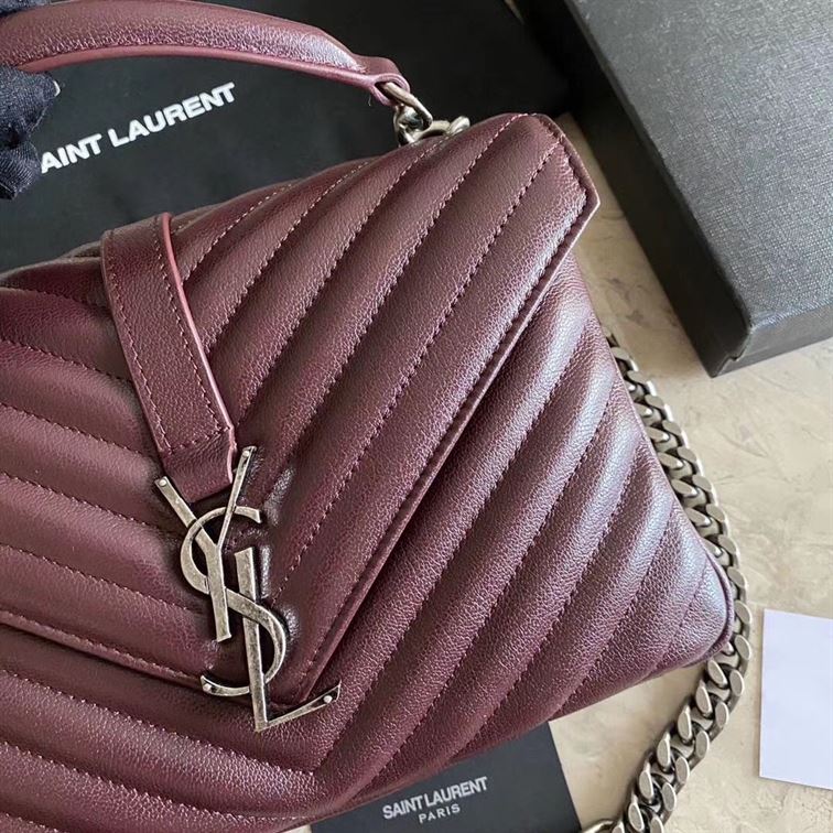 YSL COLLEGE RED PLUM BAG – YB004