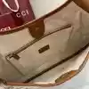 GUCCI B MEDIUM SHOULDER BAG IN GG CANVAS BROWN 2025 – BG104
