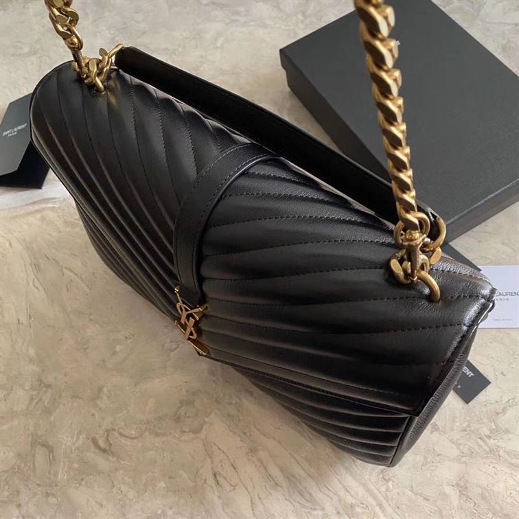 YSL COLLEGE BLACK BAG – YB003