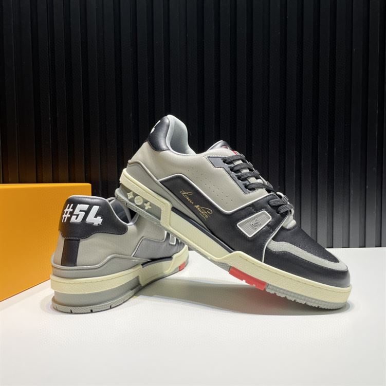 LOUIS VUITTON TRAINER BLACK GREY- LVS029