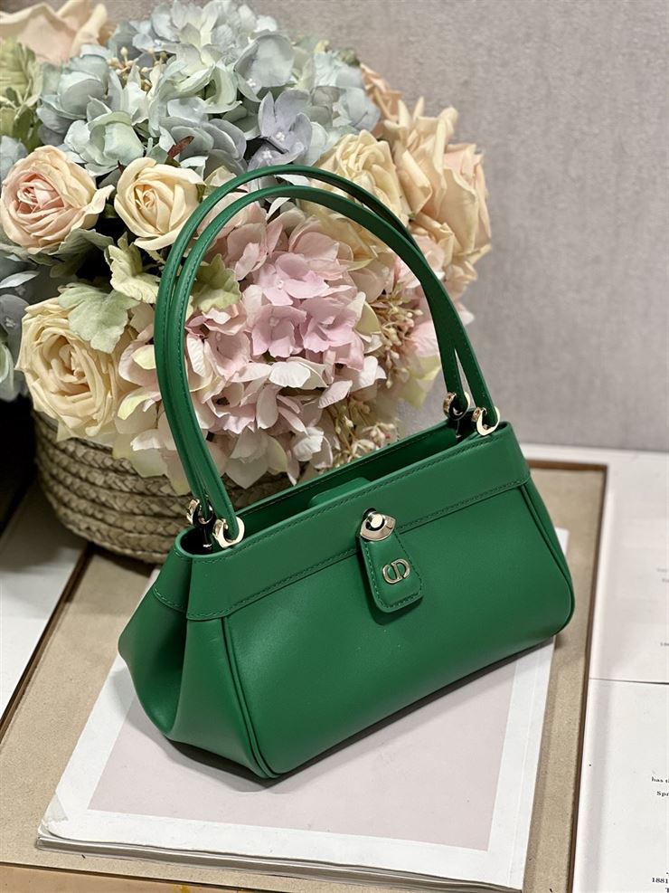 DIOR SMALL DIOR KEY BAG GREEN – DOB023