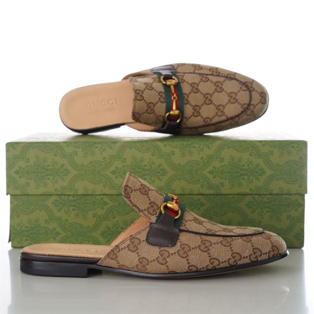 GUCCI PRINCETOWN GG SLIPPERS – GL035