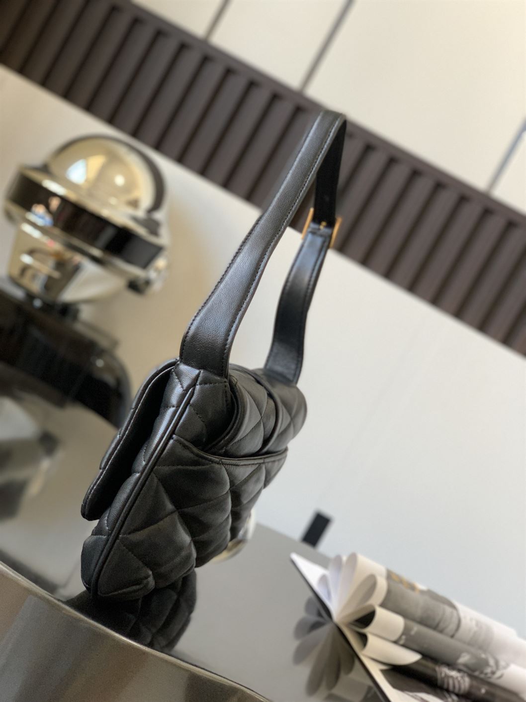 YSL LE 57 HOBO BAG IN QUILTED LAMBSKIN – YB047