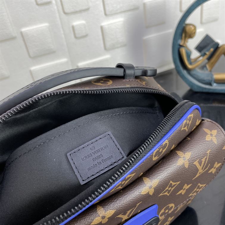 LOUIS VUITTON S LOCK MESSENGER MONOGRAM MACASSAR – LVB047