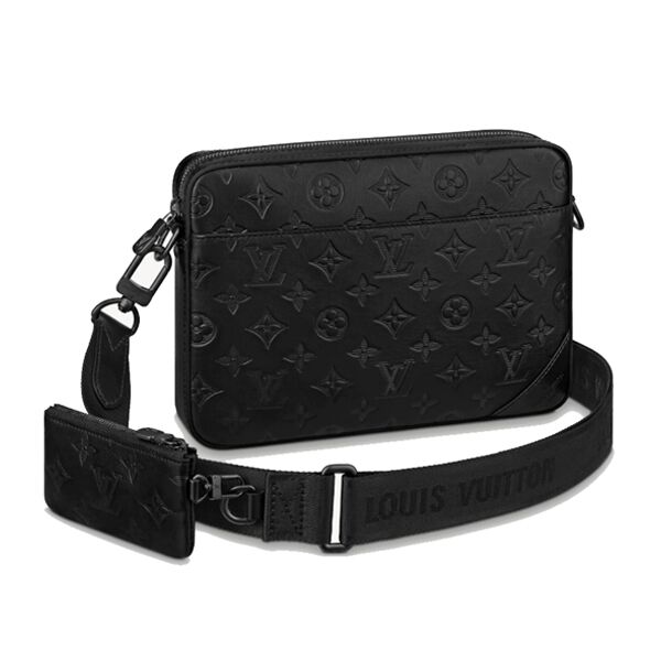 LOUIS VUITTON DOU MESSENGER BLACK – LVB040