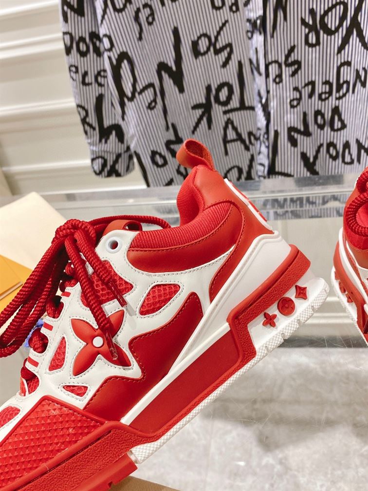 LOUIS VUITTON LV SKATE SNEAKER IN RED – LVS147