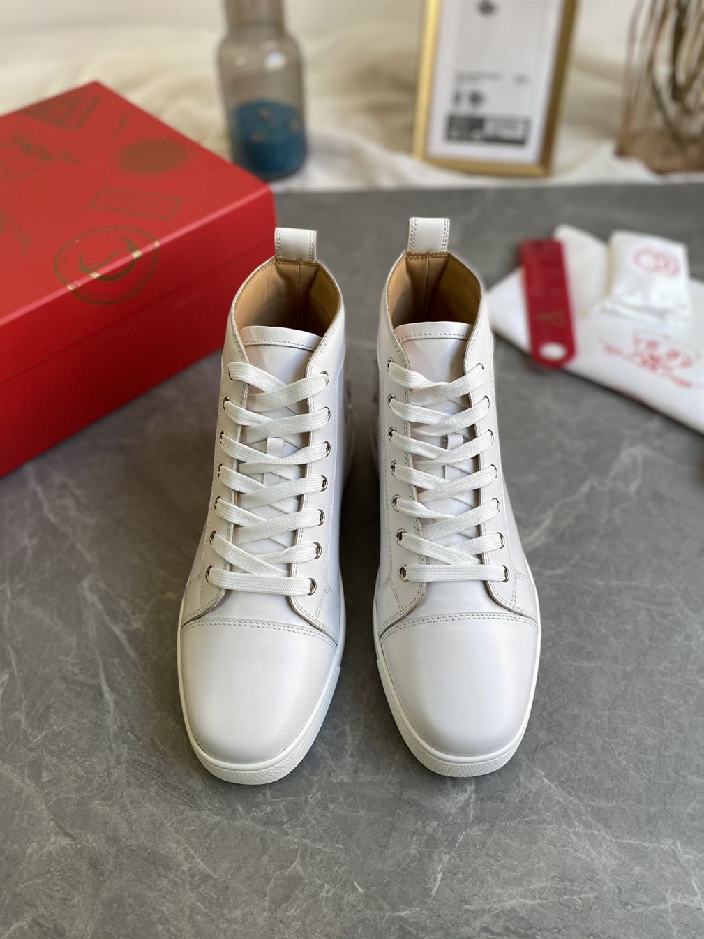 CHRISTIAN LOUBOUTIN HIGH TOP SNEAKER – CLS002