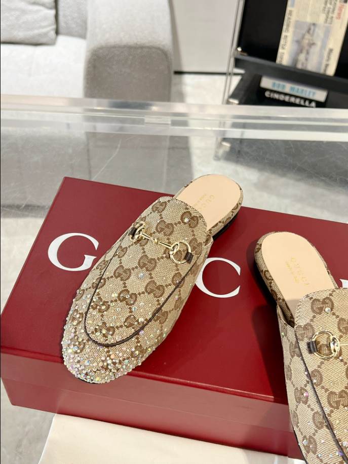 Gucci Princetown Slipper Beige Loafer – GL059