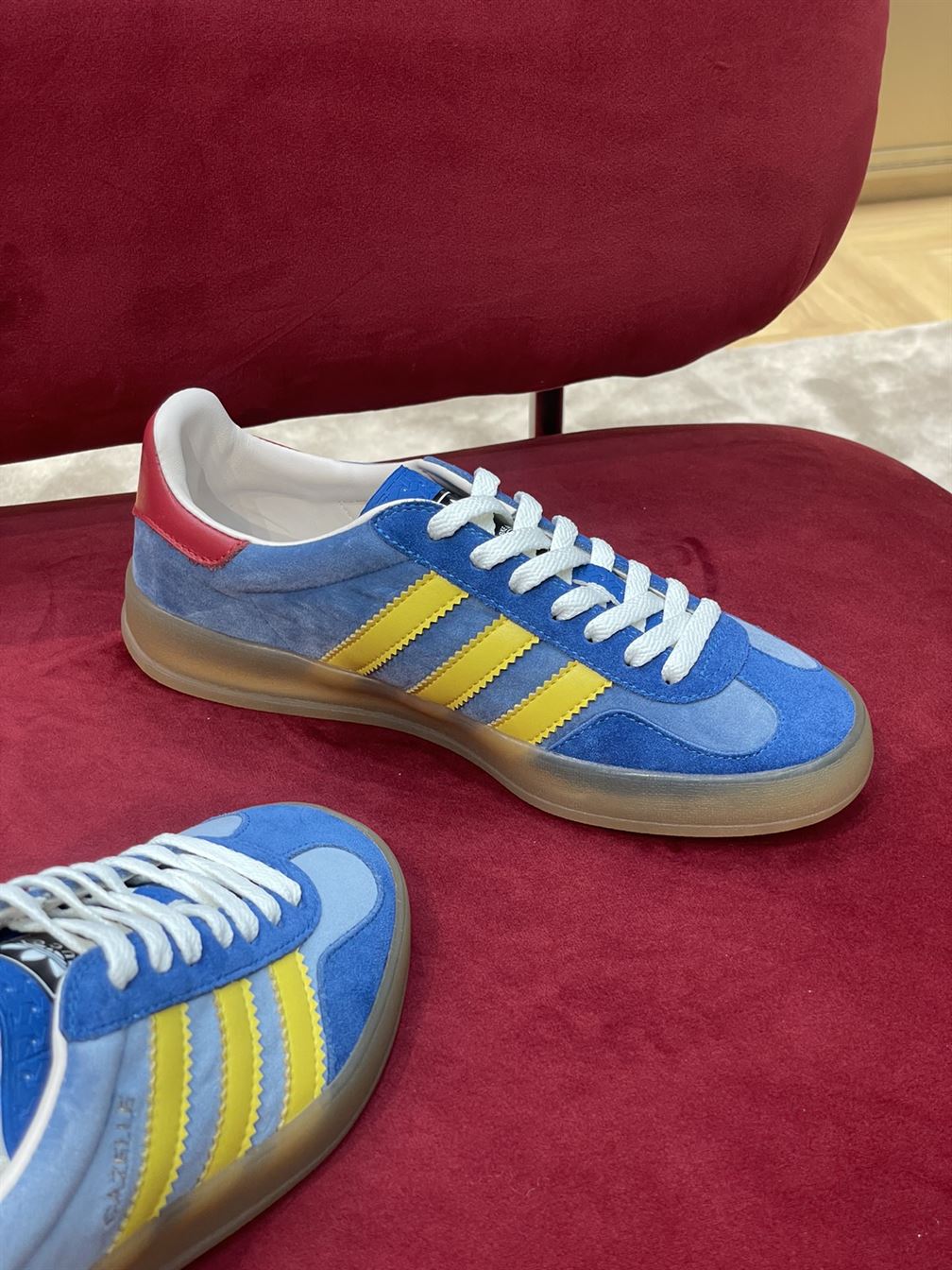 GUCCI X ADIDAS MENS GAZELLE SNEAKER – GCC022