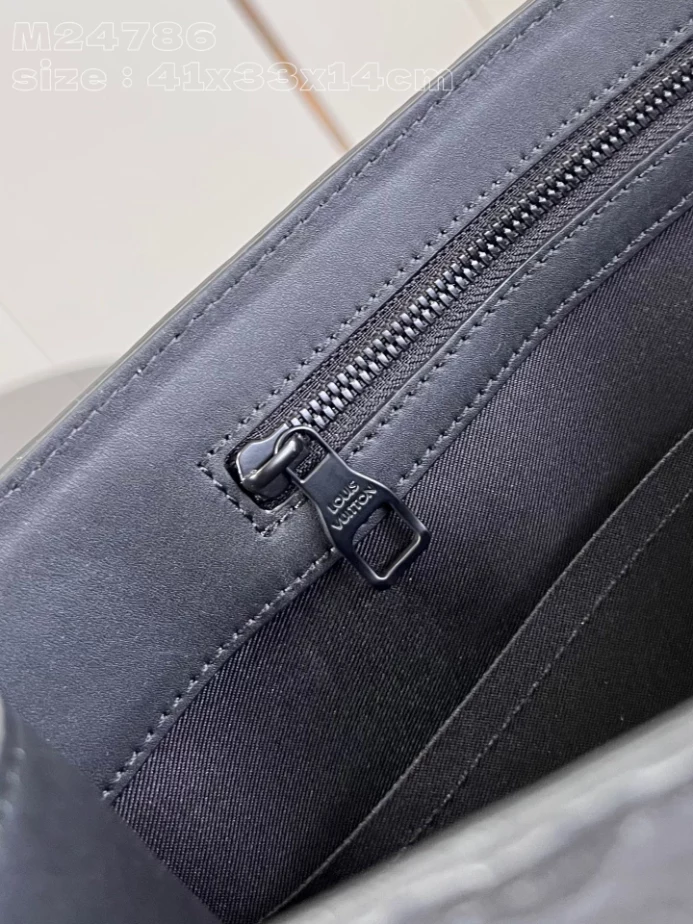 Sac Plat 24H Black Monogram Taurillon Leather M24786 – LW206