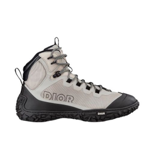 DIORIZON HIKING BOOT GRAY TECHNICAL MESH AND BLACK RUBBER – DO088