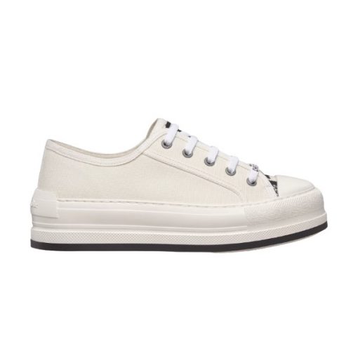 DIOR WALK’N’DIOR SNEAKER WHITE COTTON CANVAS – DO125