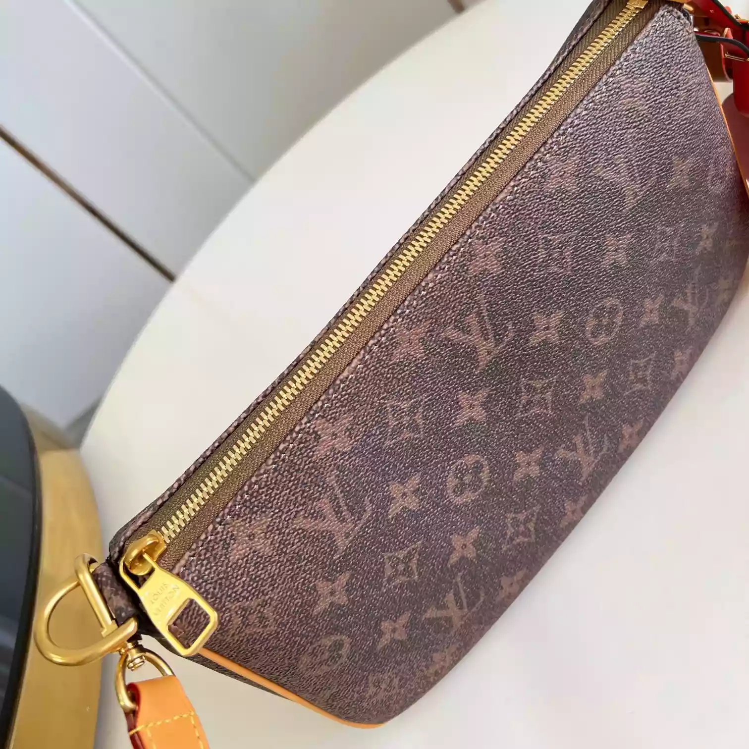 POCHETTE ACCESSOIRE XL BROWN MONOGRAM DUST CANVAS M11623 – LW435