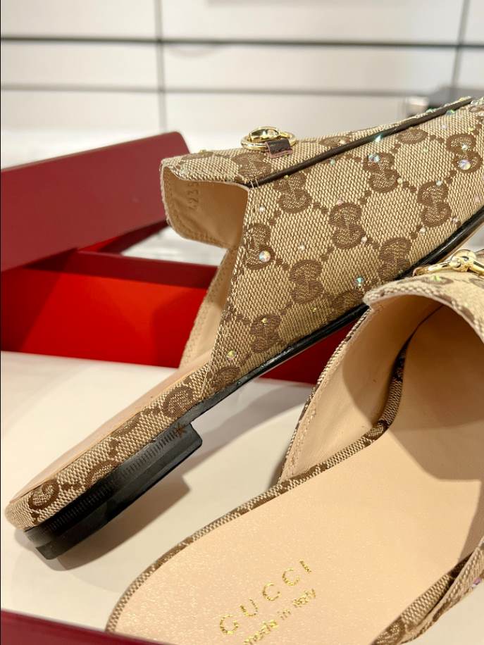 Gucci Princetown Slipper Beige Loafer – GL059