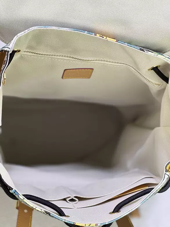 Christopher MM Navy Blue Monogram Surfin’ Canvas – LW163