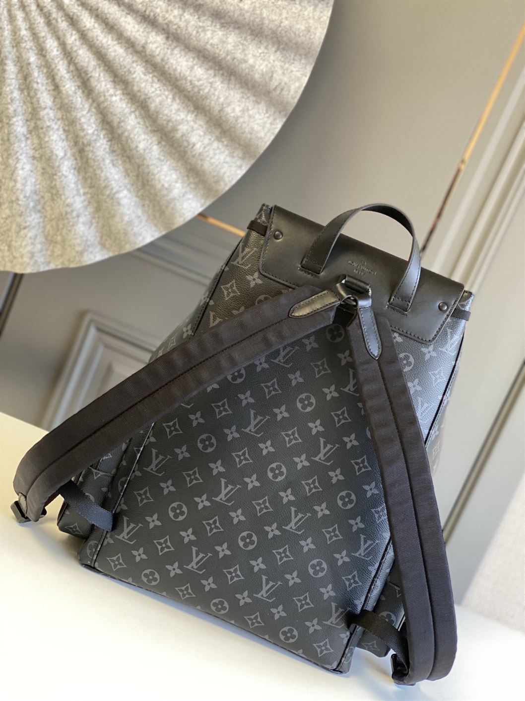 LOUIS VUITTON BACKPACK TRIO MONOGRAM ECLIPSE CANVAS – LVB006