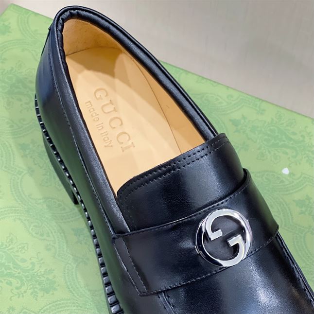 GUCCI LOAFER INTERLOCKING G BLACK – GL047