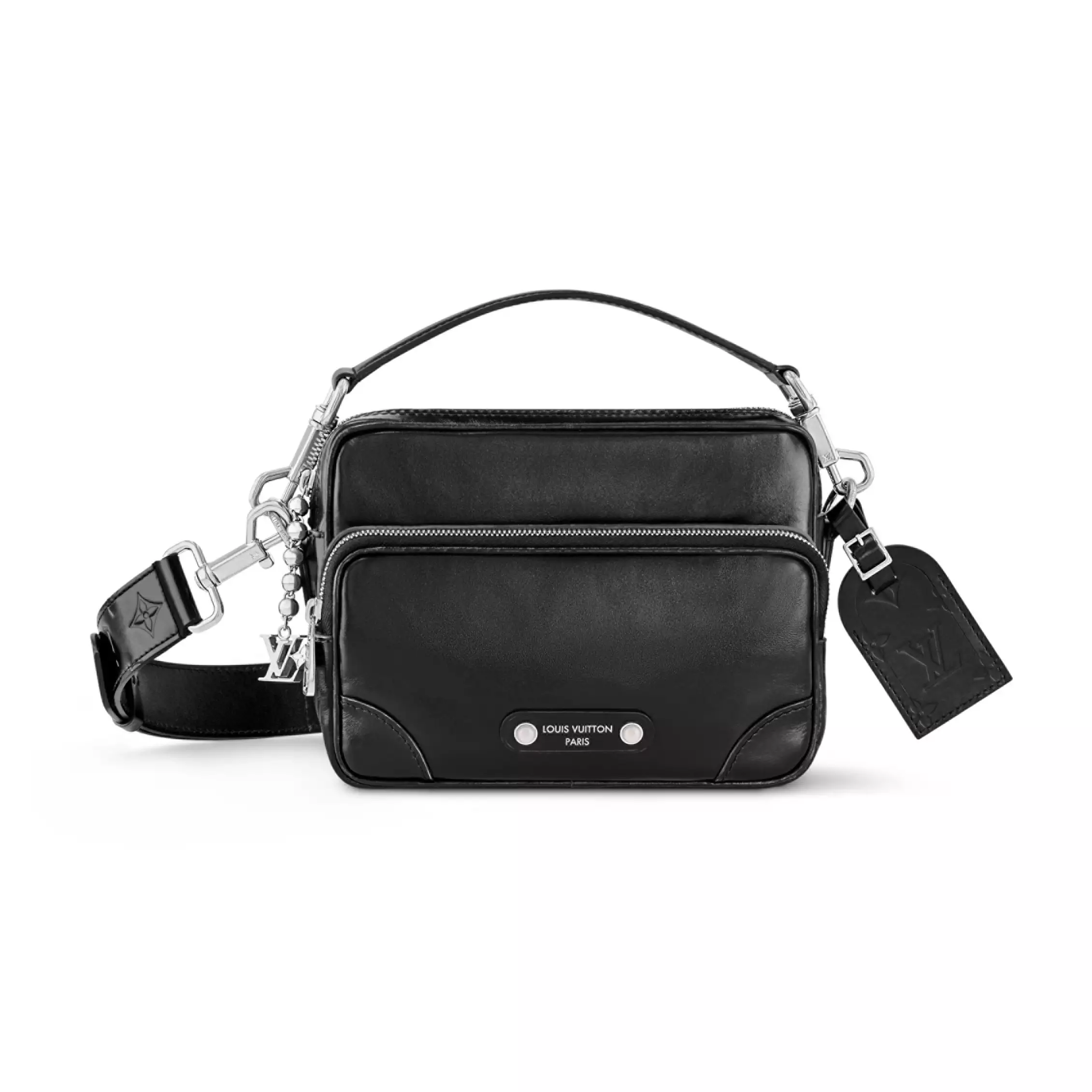 NIL CITY BAG BLACK CALF LEATHER M13987 – LW285