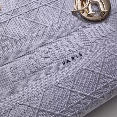 MEDIUM LADY D-LITE GREY BAG – DOB005