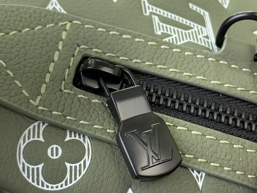 Louis Vuitton Duo Slingbag Olive Green Monogram Shadow – LW152