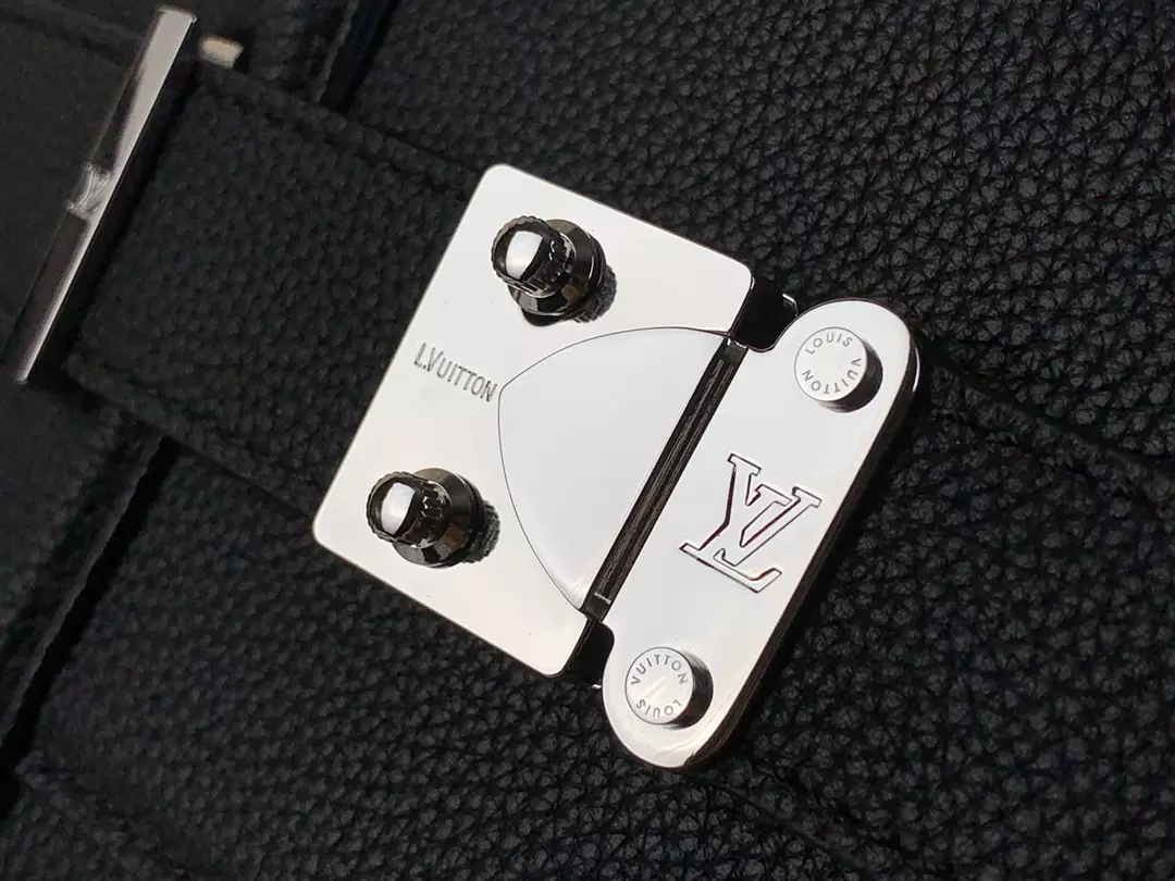 Georges Tote MM Bag Black Cuir Millésimé Leather M23153 – LW208