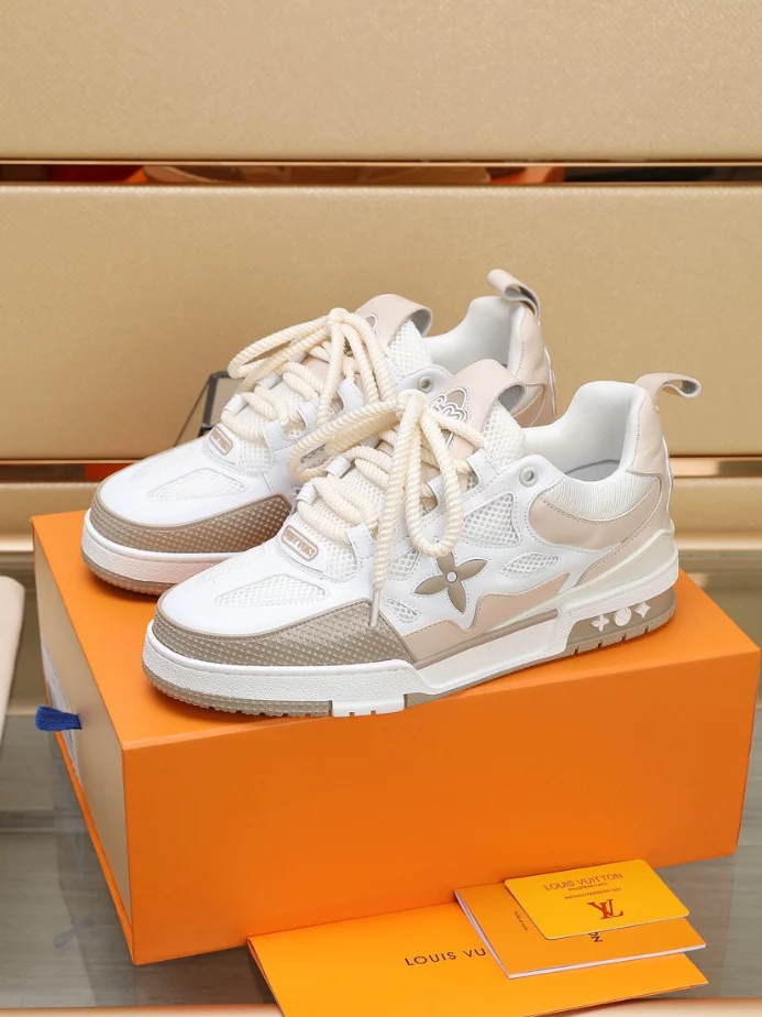 SKATE SNEAKERS IN BEIGE – LVS231