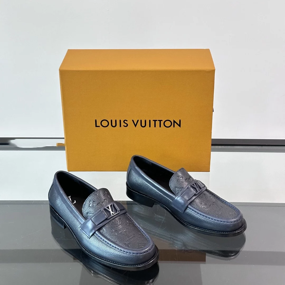 MAJOR LOAFERS IN NAVY BLUE – VL041