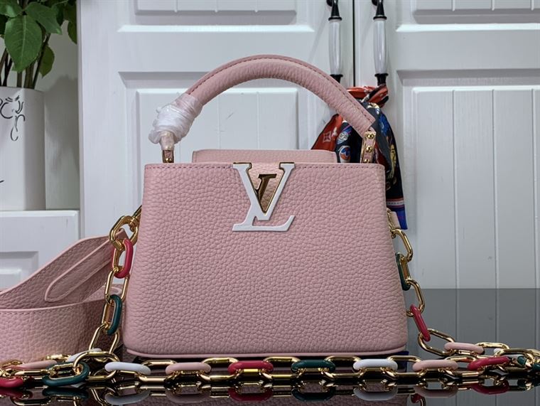 LOUIS VUITTON CAPUCINES MINI PINK – LW106