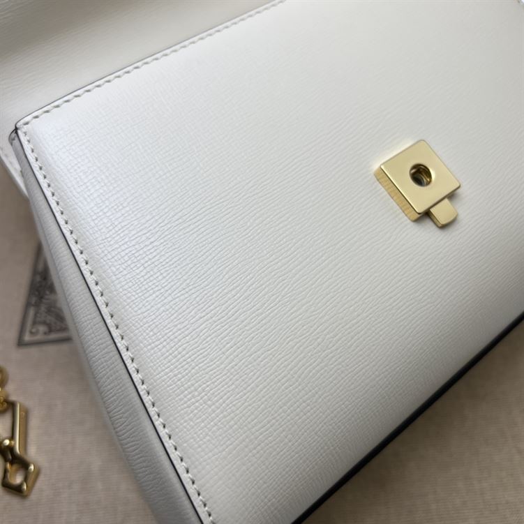 GUCCI HORSEBIT 1955 MINI BAG WITH WHITE LEATHER – GB19