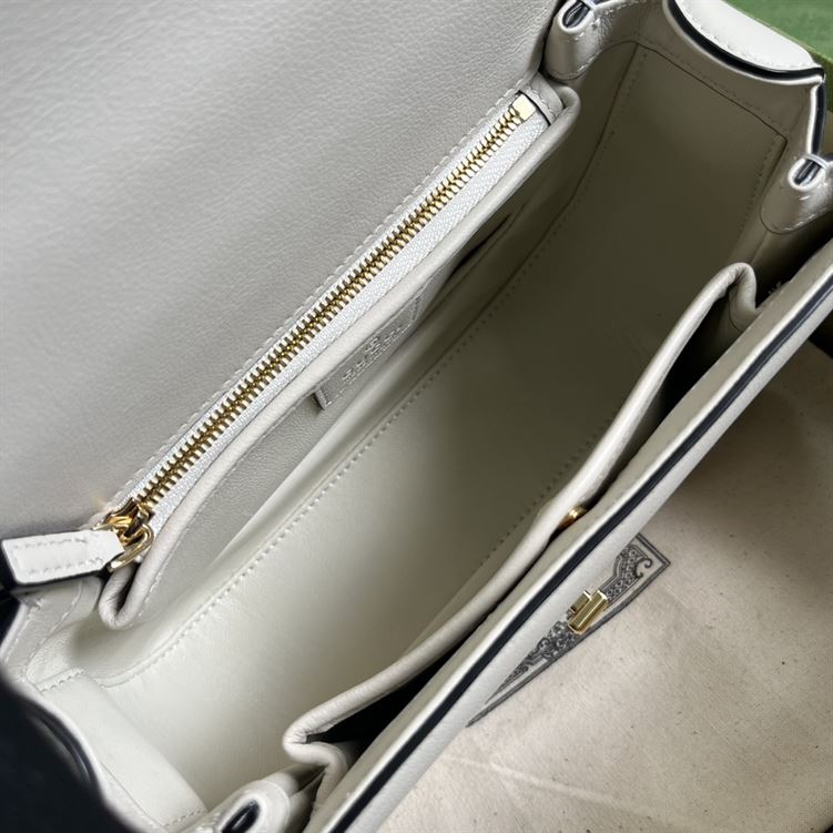 GUCCI BLONDIE TOP HANDLE WHITE BAG – GB05
