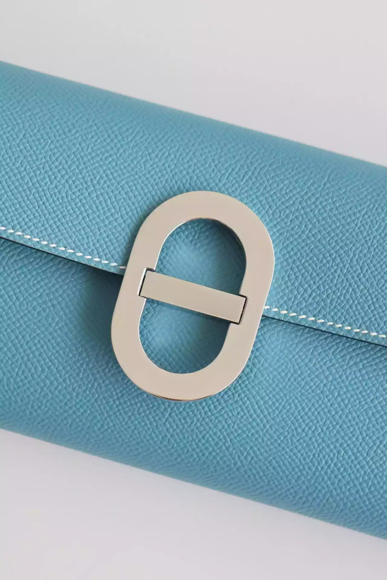 Hermes Maillon To Go Wallet in Blue Jean Epsom Calfskin – HW175