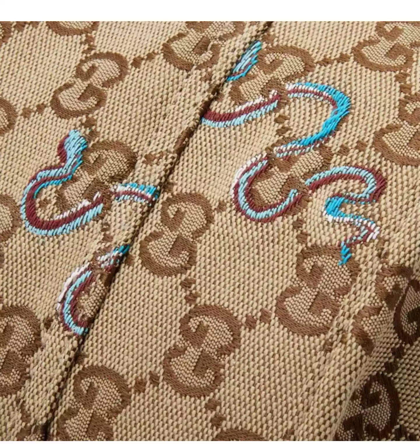 Men’s Natural Medium Backpack With Embroidery – BG073