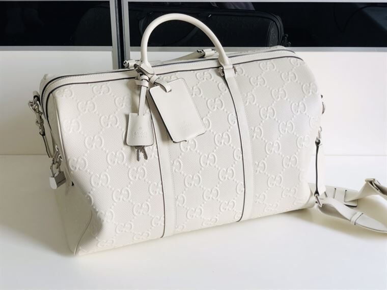 GUCCI GG EMBOSSED DUFFLE BAG – BG015