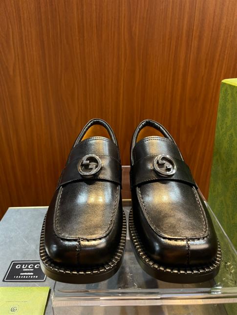 GUCCI LOAFER INTERLOCKING G BLACK – GL019